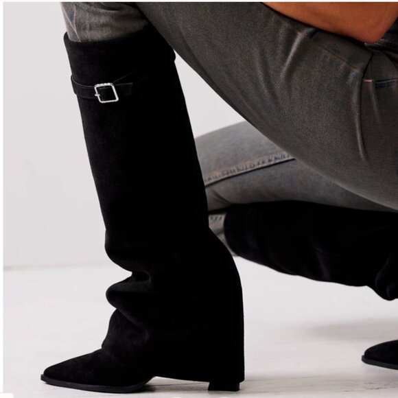 Free People Shoes - Free People Fold Over Boot "NEW"